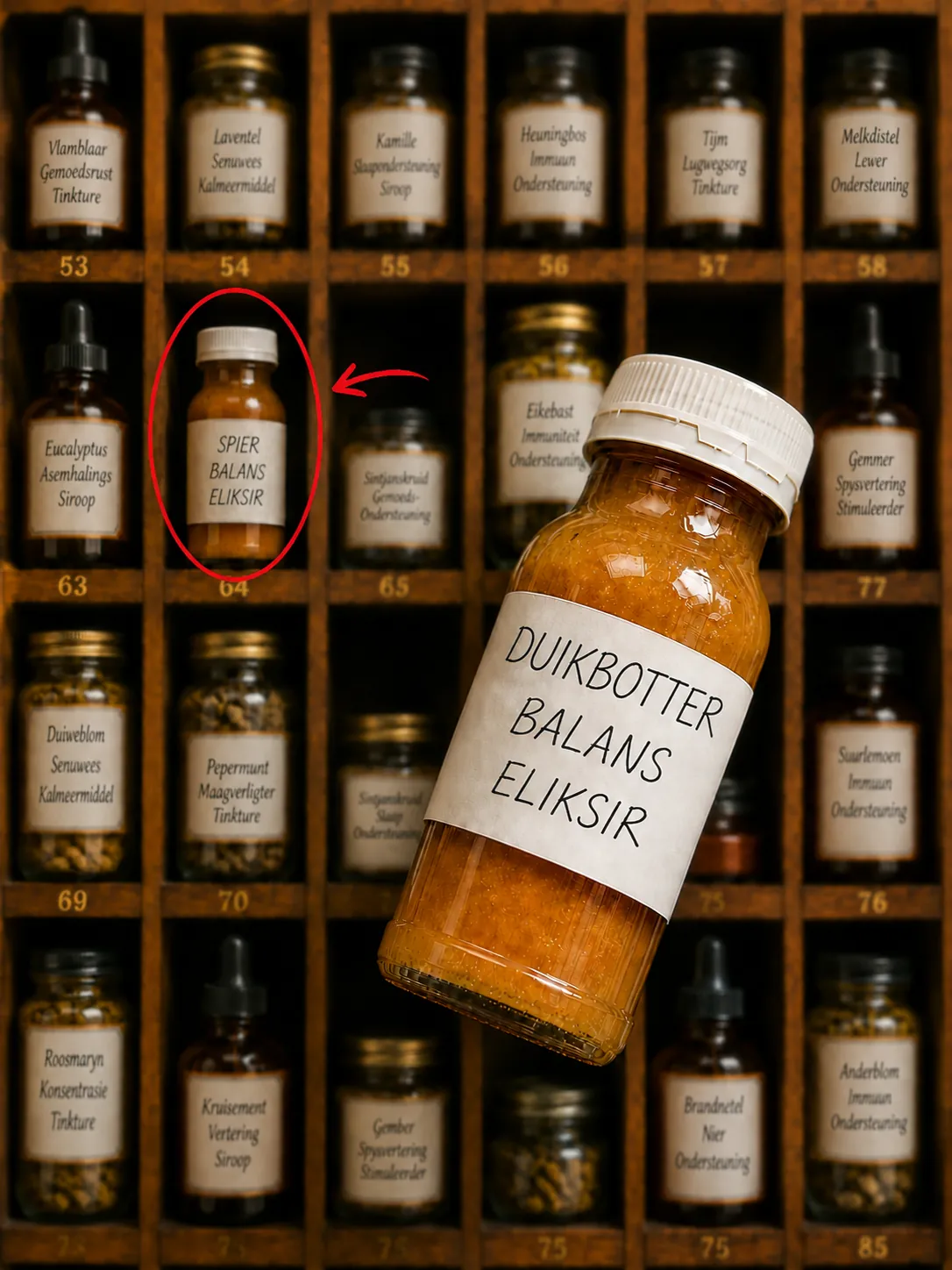 Tradisionele kruie-eliksers